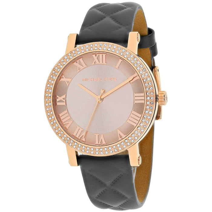 Michael Kors Women's Norie Rose gold Dial Watch - MK2619