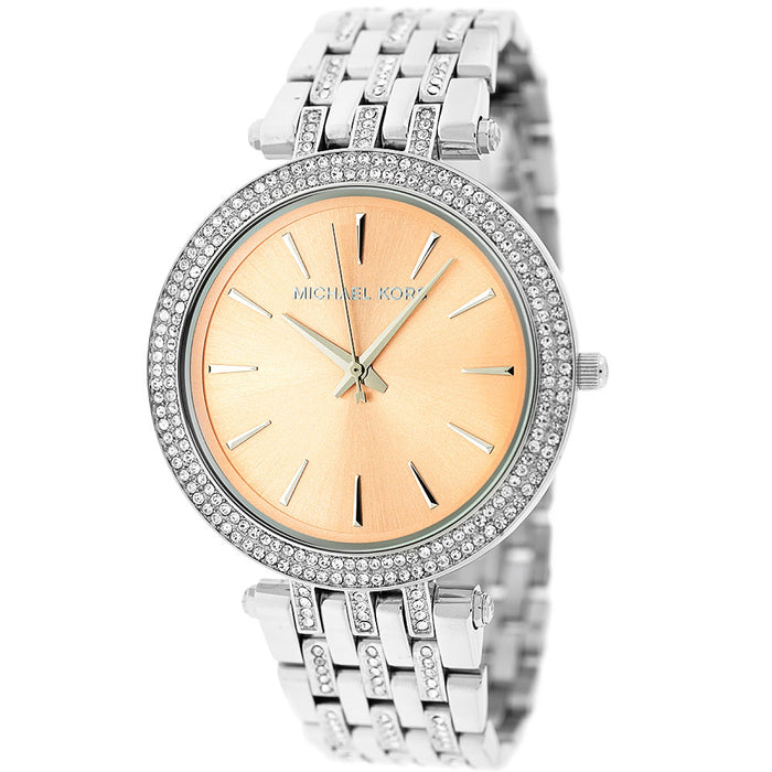 Michael Kors Women's Daci Rose Gold Dial Watch - MK3218
