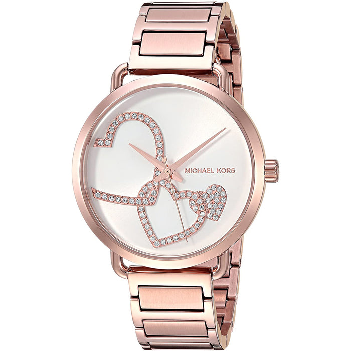 Michael Kors Women's Portia White Dial Watch - MK3825