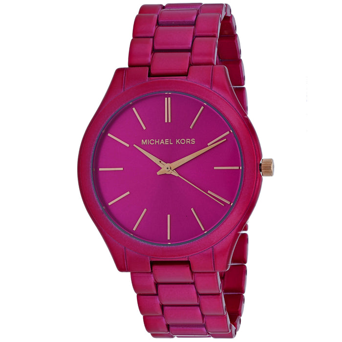 Michael Kors Women's Slim Runway Pink dial watch - MK4414