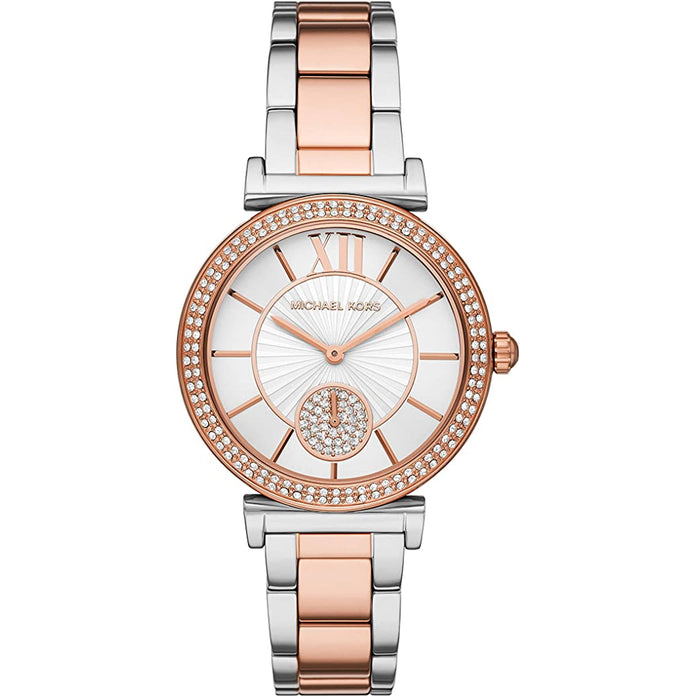 Michael Kors Women's Abbey White Dial Watch - MK4616