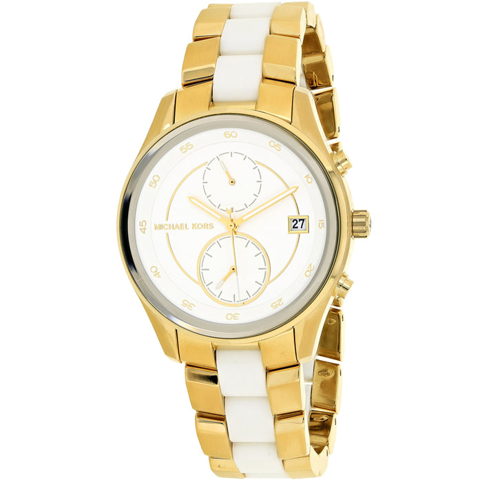 Michael Kors Briar White Dial Watch - MK6466