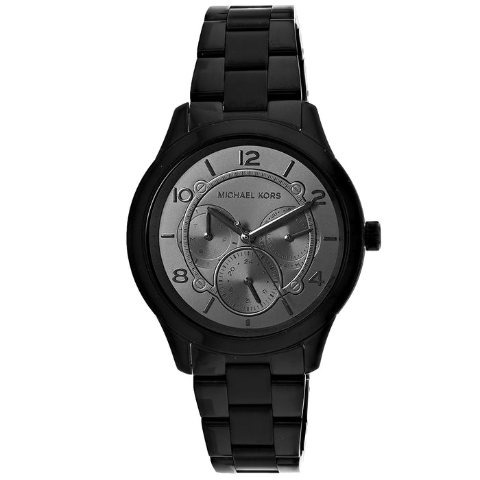 Michael Kors Women's Runway Black Dial Watch - MK6608