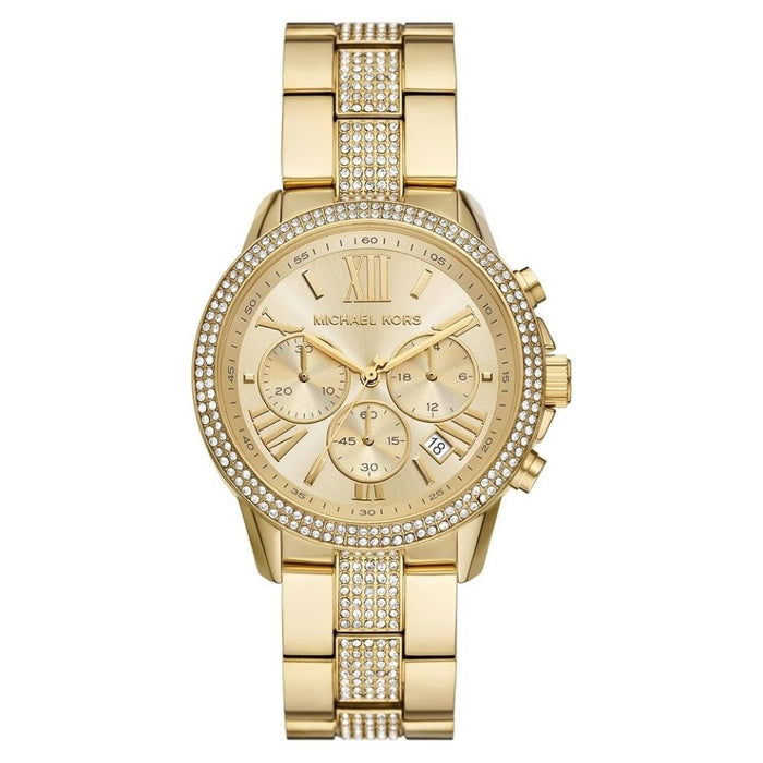 Michael Kors Women's Brynn Gold Dial Watch - MK7504
