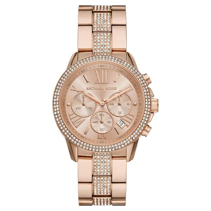 Michael Kors Women's Brynn Rose Gold Dial Watch - MK7505