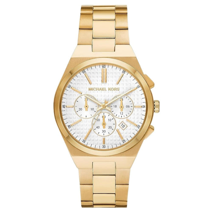 Michael Kors Men's Lennox White Dial Watch - MK9120