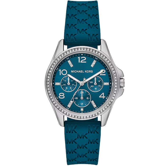 Michael Kors Women's Pilot Blue Dial Watch - MKO1004