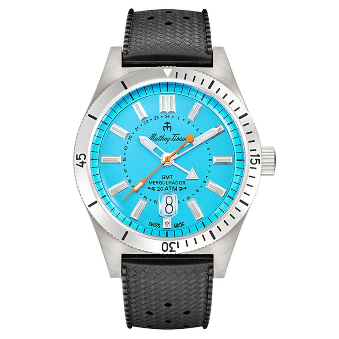 Tissot Men's Mergulhador Blue Dial Watch - MRGSK