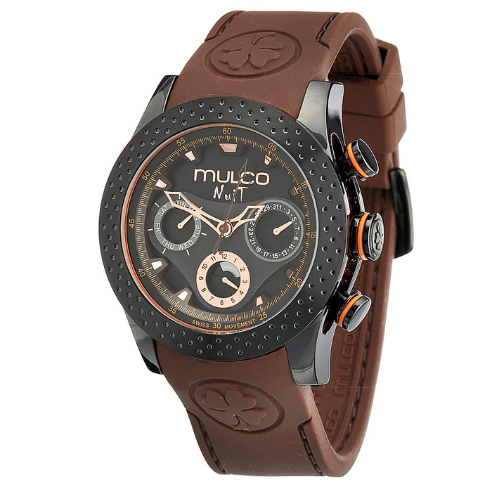 Mulco Women's Nuit Mia Black Dial Watch - MW5-1962-035