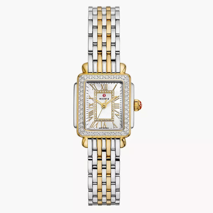 Michele Deco Women's Madison Silver Dial Watch - MWW06D000172