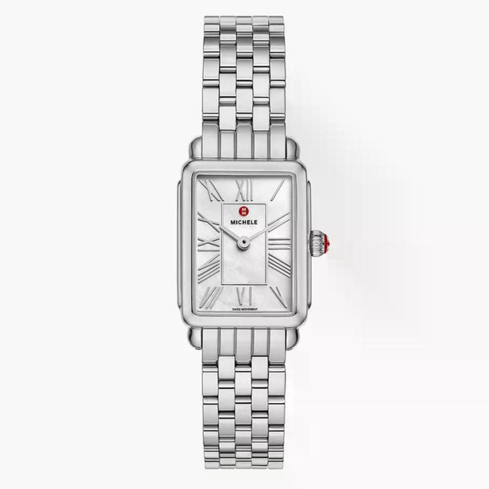 Michele Deco Women's Madison Silver Dial Watch - MWW06E000144