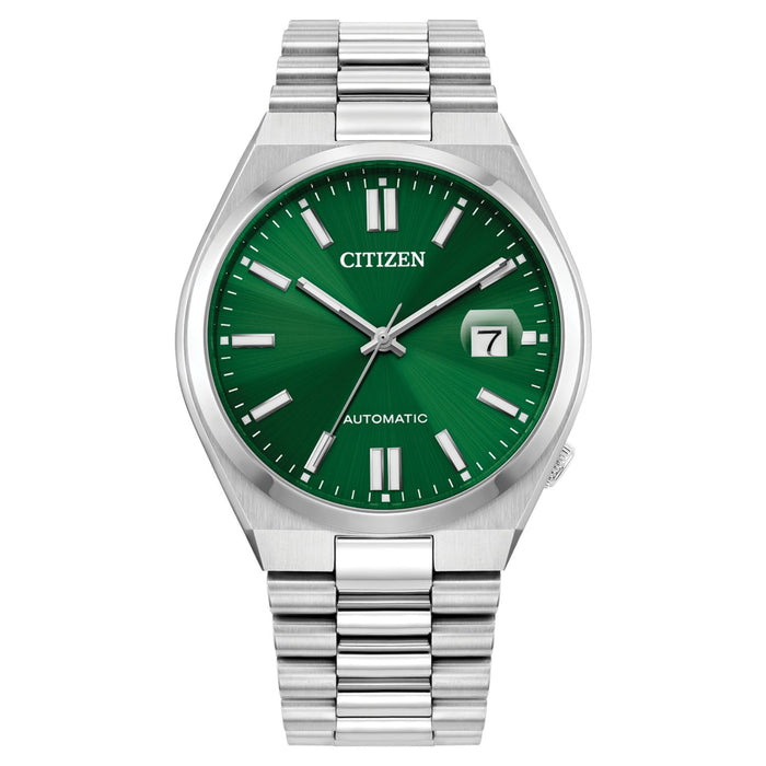 Citizen Men's Tsuyosa Green Dial Watch - NJ0150-56X