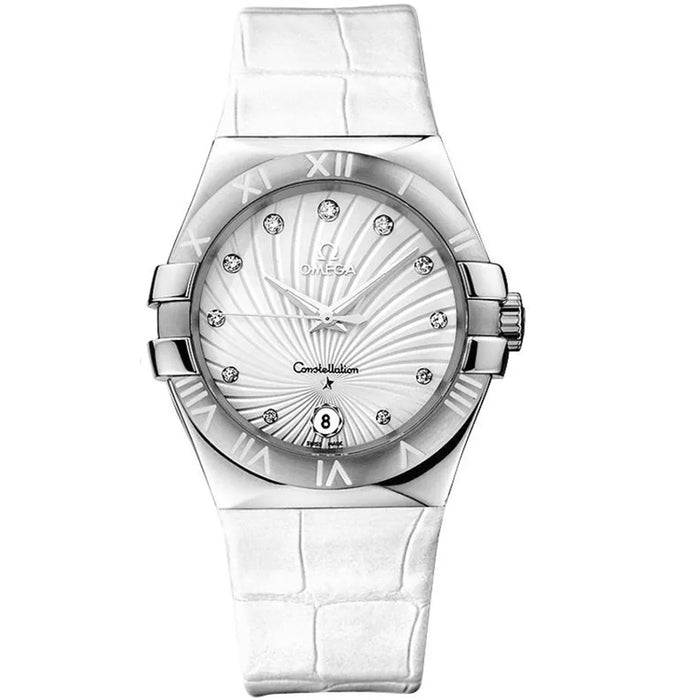 Omega Women's Constellation White Dial Watch - O12313356052001