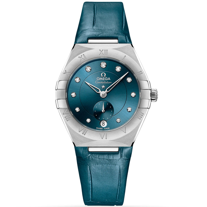 Omega Women's Constellation Blue Dial Watch - O13113342053001