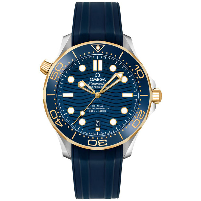 Omega Men's Seamaster Blue Dial Watch - O21022422003001
