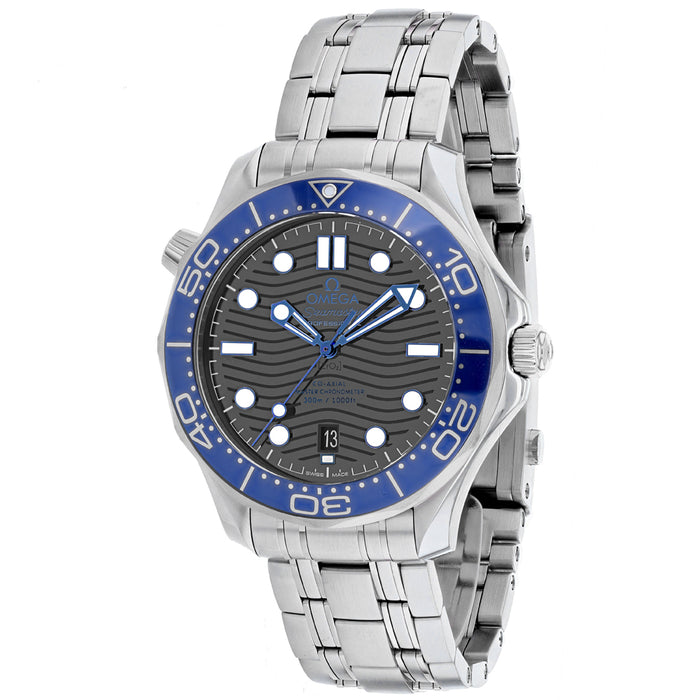 Omega Men's Diver Grey Dial Watch - O21030422006001