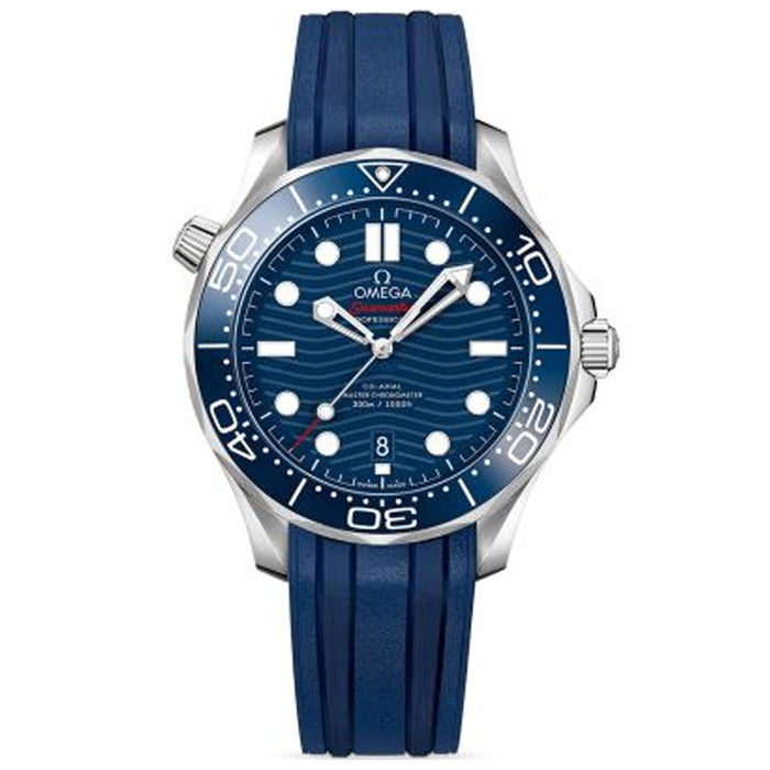 Omega Men's Seamaster Blue Dial Watch - O21032422003001