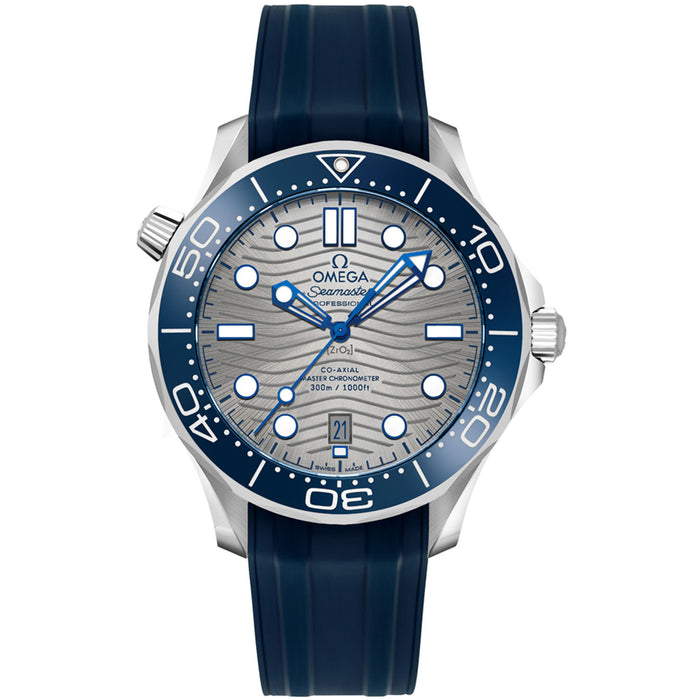 Omega Men's Seamaster Grey Dial Watch - O21032422006001