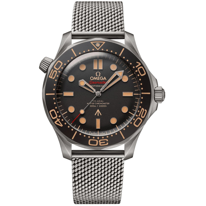 Omega Men's Co-Axial Black Dial Watch - O21090422001001
