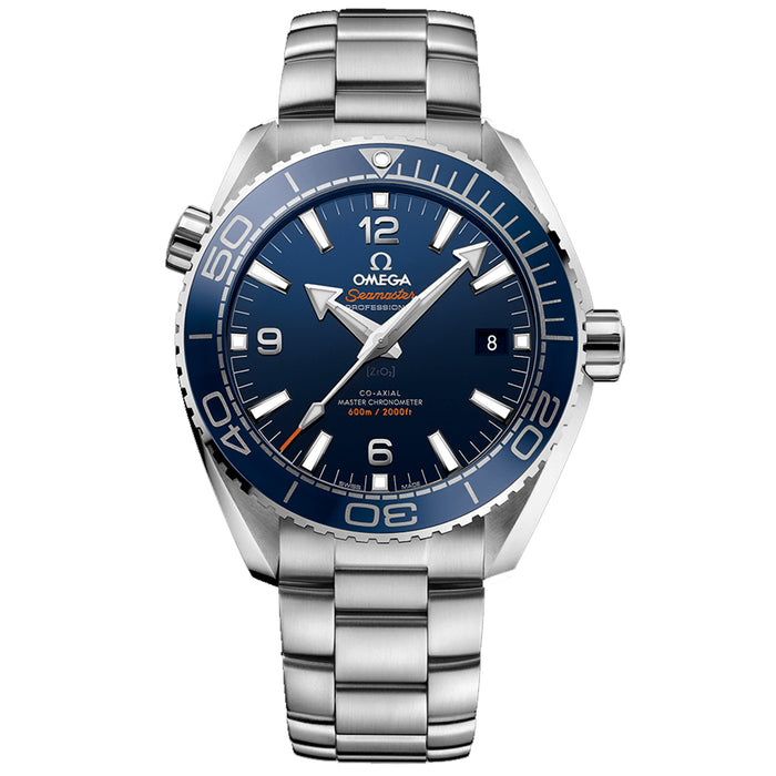 Omega Men's Planet Ocean 600m Blue Dial Watch - O21530442103001