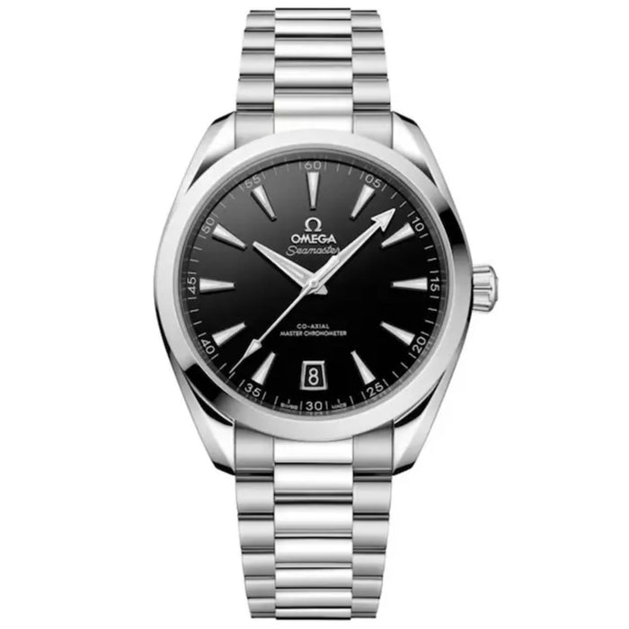 Omega Men's Sea master Black Dial Watch - O22010412101002
