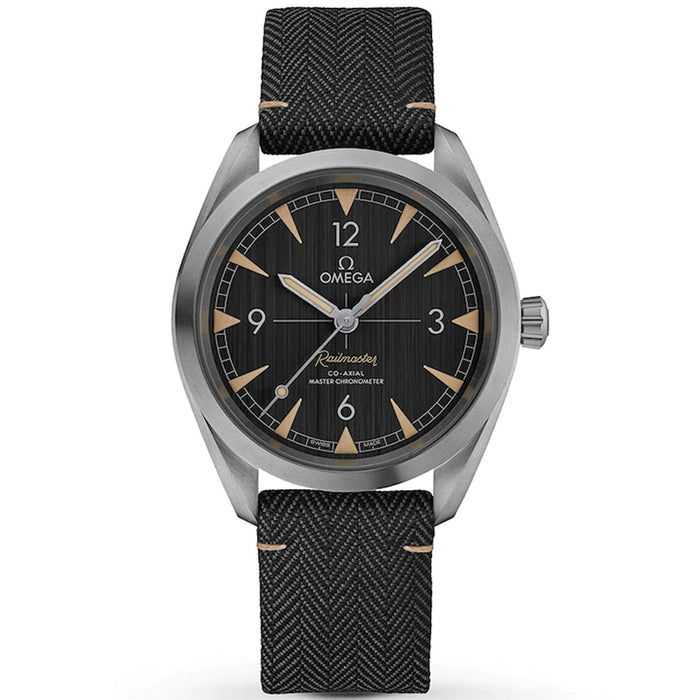 Omega Men's Railmaster Black Dial Watch - O22012402001001