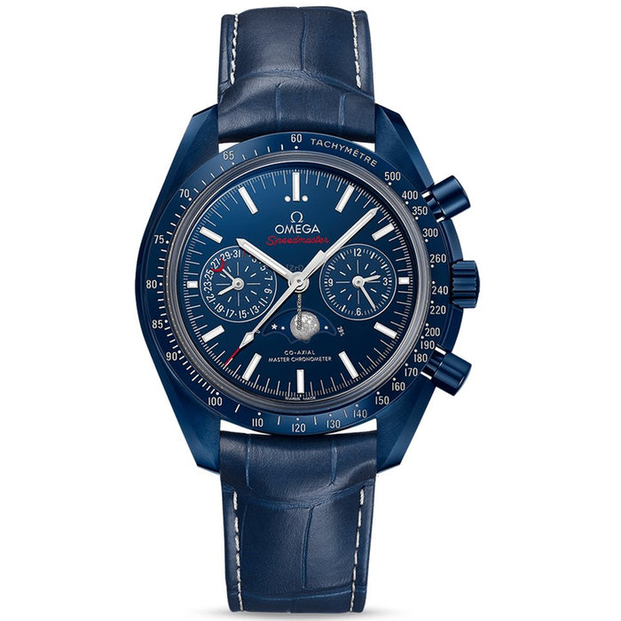 Omega Men's Speedmaster Blue Dial Watch - O30493445203001