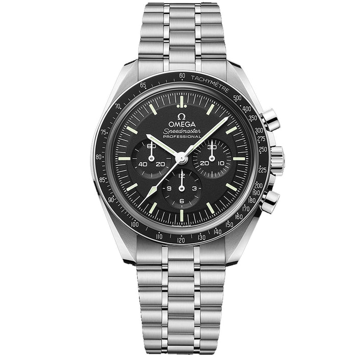 Omega Men's Speedmaster Black Dial Watch - O31030425001002