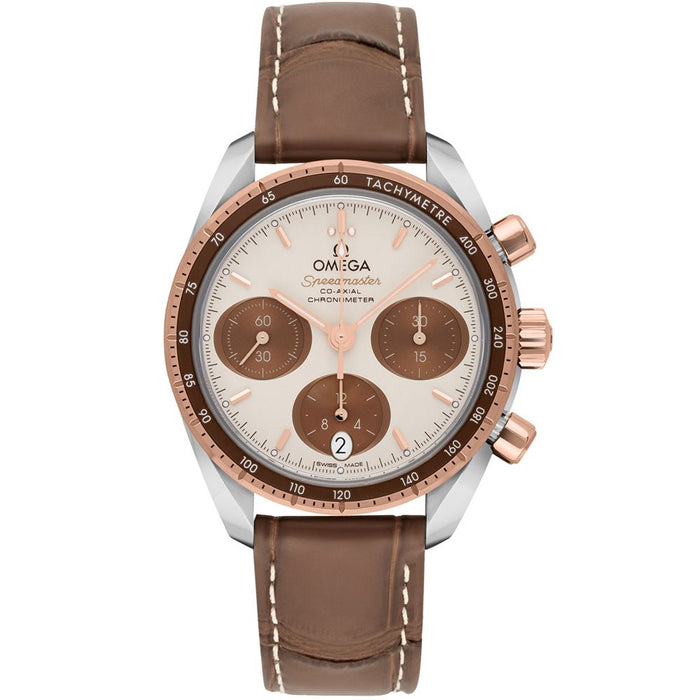 Omega Men's Speedmaster White Dial Watch - O32423385002002