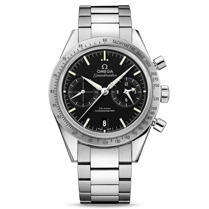 Omega Men's Speedmaster Black Dial Watch - O33110425101001