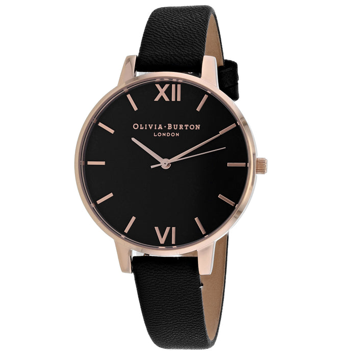 Olivia Burton Women's Classic Black Dial Watch - OB15BD66