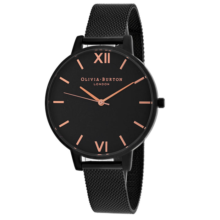 Olivia Burton Women's Classic Black Dial Watch - OB15BD83