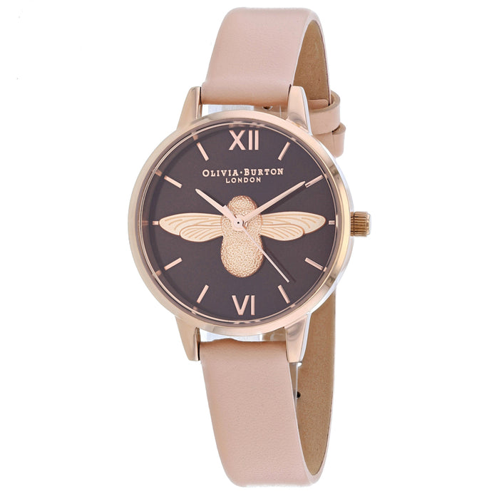Olivia Burton Women's Classic Brown Dial Watch - OB16AM124