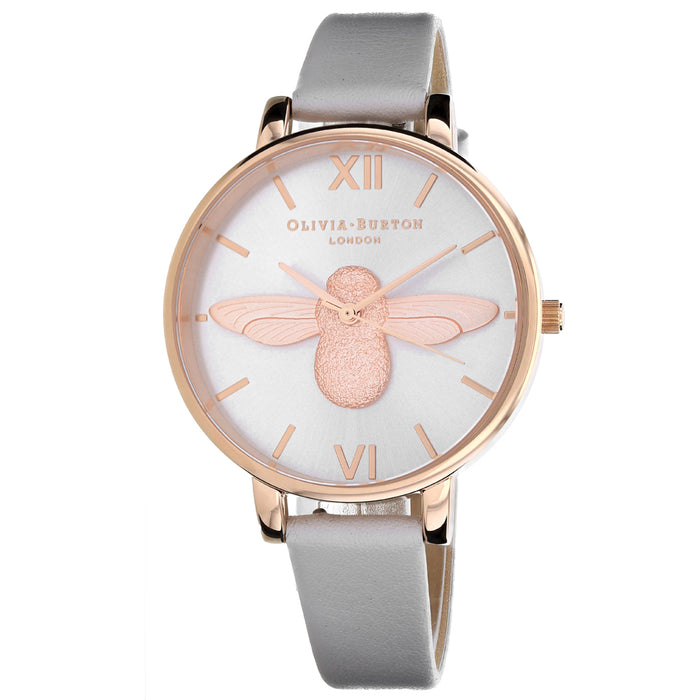 Olivia Burton Women's Silver Dial Watch - OB16AM158