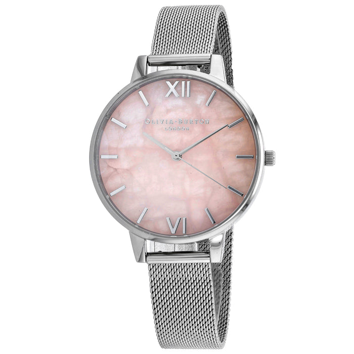 Olivia Burton Women's Pink Dial Watch - OB16SP18