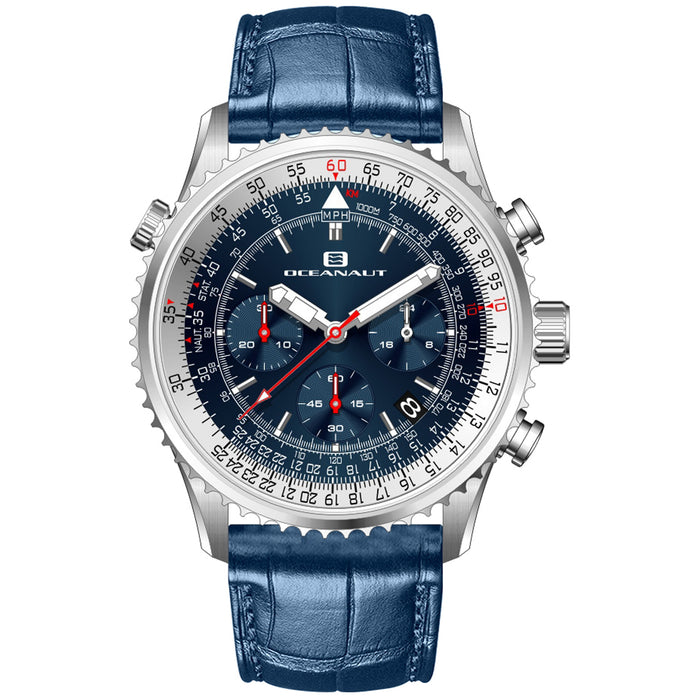 Oceanaut Men's Flight Blue Dial Watch - OC0130