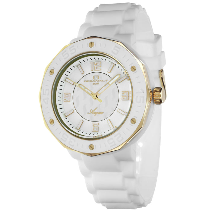 Oceanaut Women's Acqua White Dial Watch - OC0216