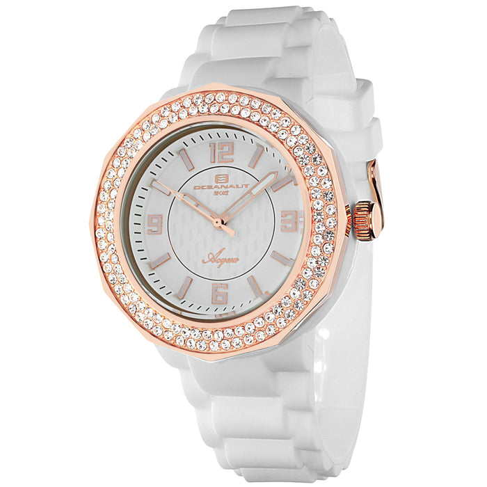 Oceanaut Women's Acqua White Dial Watch - OC0221