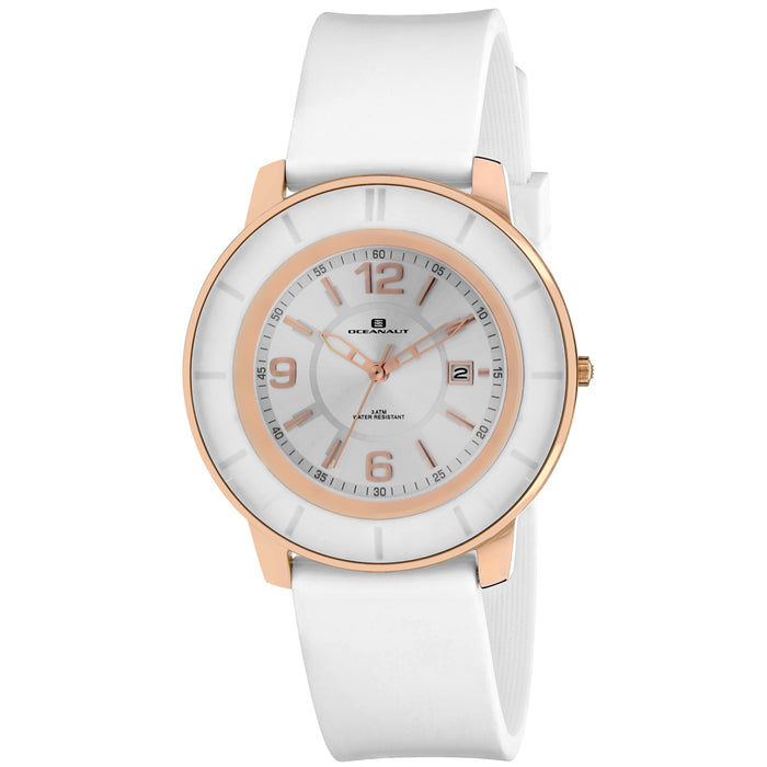 Oceanaut Women's Satin Silver Dial Watch - OC0812