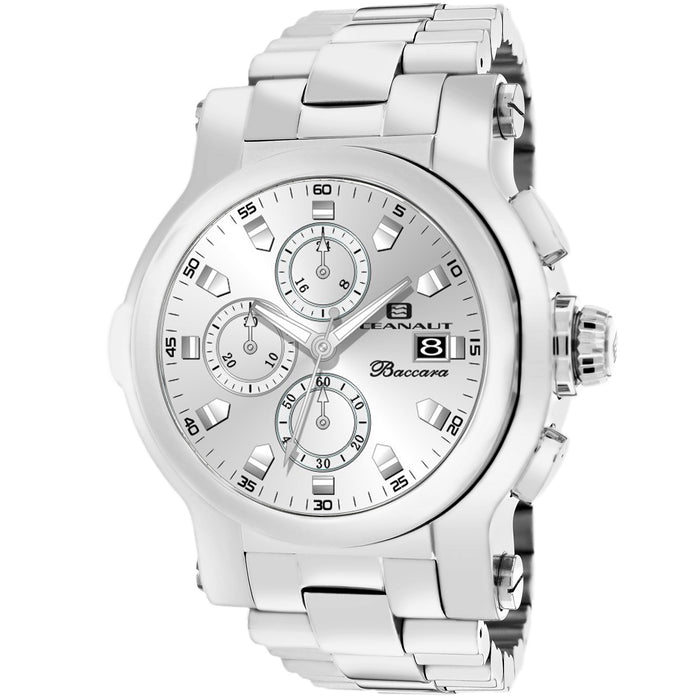 Oceanaut Men's Baccara XL Silver Dial Watch - OC0820