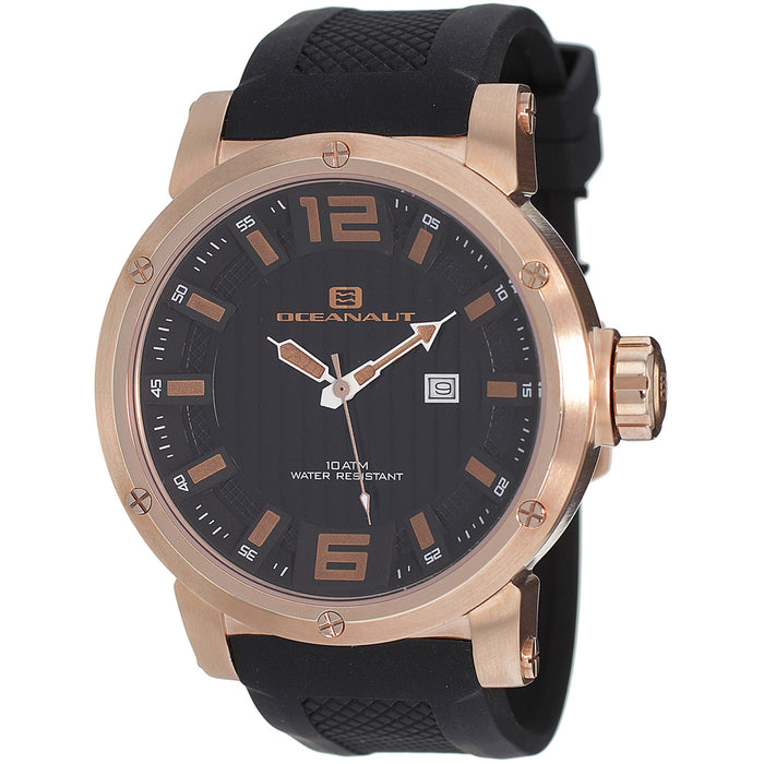 Oceanaut Men's Spider Black Dial Watch - OC2111