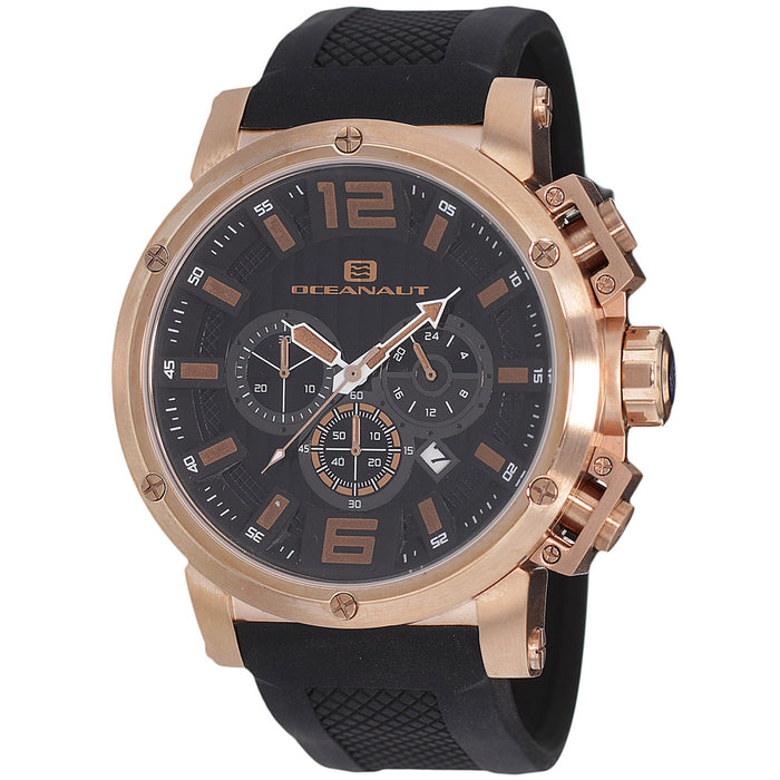 Oceanaut Men's Spider Black Dial Watch - OC2121