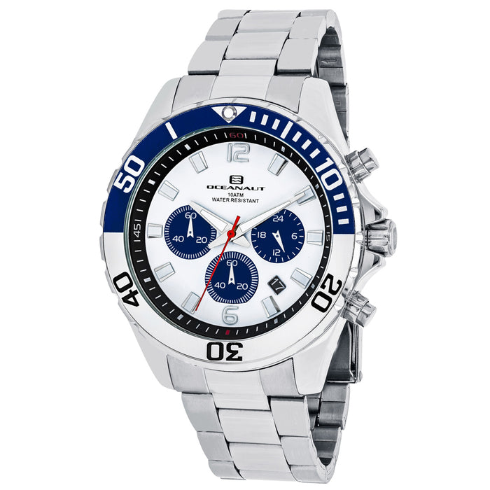 Oceanaut Men's Sevilla White Dial Watch - OC2521