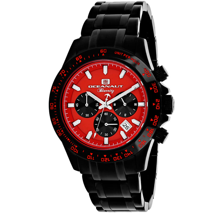 Oceanaut Men's Biarritz Red Dial Watch - OC6115