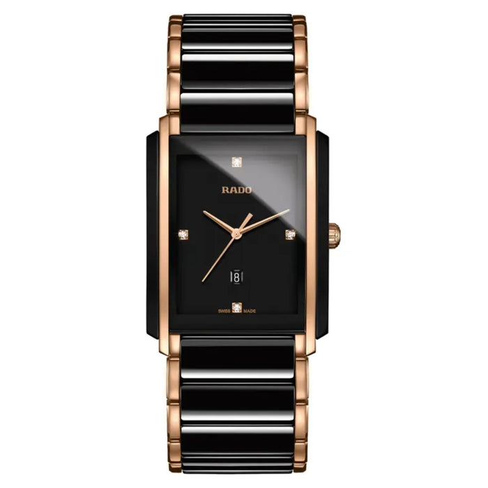 Rado Men's Integral Black Dial Watch - R20207712