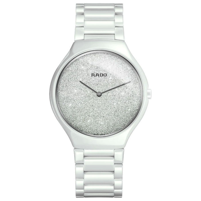Rado Men's Thinline Silver Dial Watch - R27007092