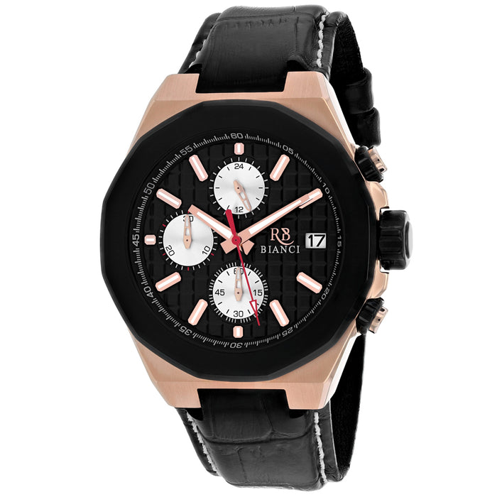 Roberto Bianci Men's Fratelli Black Dial Watch - RB0133