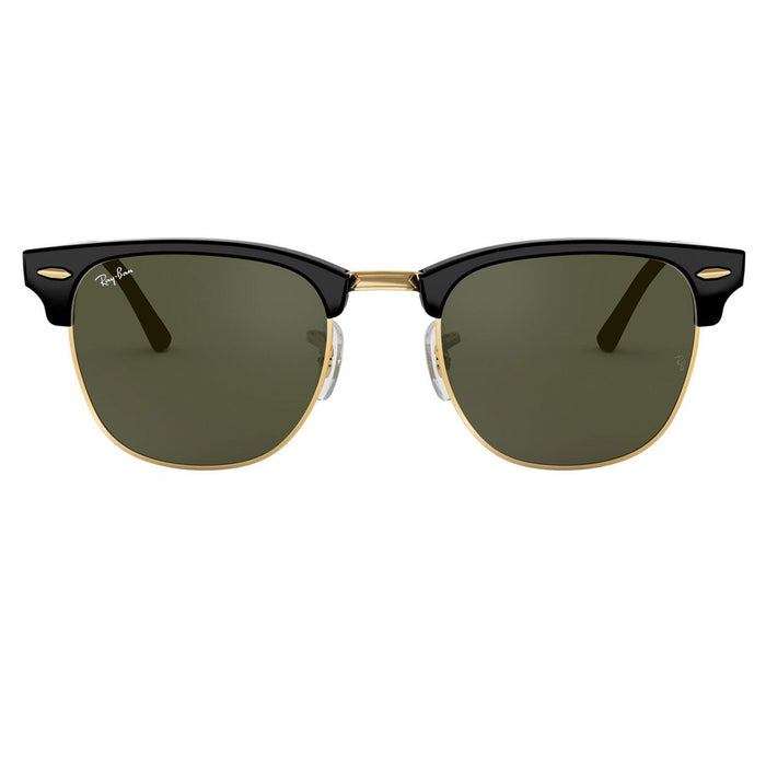 Ray-Ban Men's ''Clubmaster'' Sunglasses RB3016-W0365 | Green Classic G-15 Lens