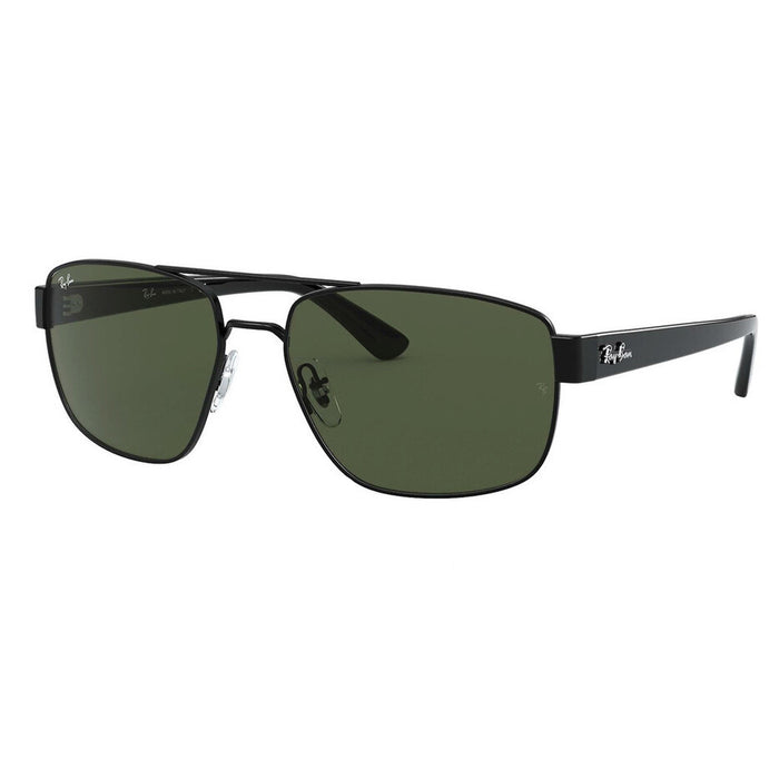 Ray-Ban Men's ''Classic'' Sunglasses RB3663-002-31 | Green Classic G-15 Lens