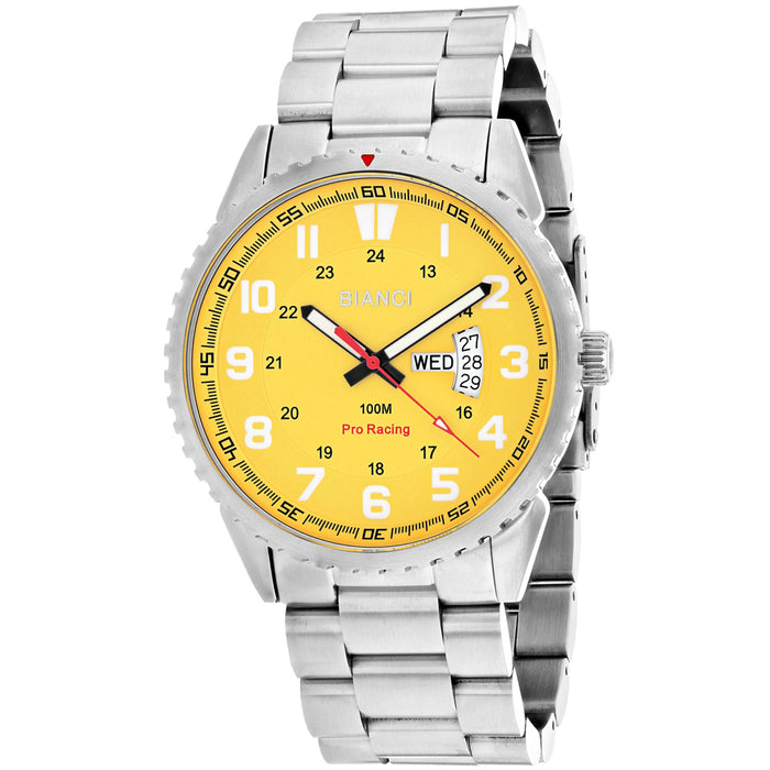Roberto Bianci Men's Ricci Yellow Dial Watch - RB70994